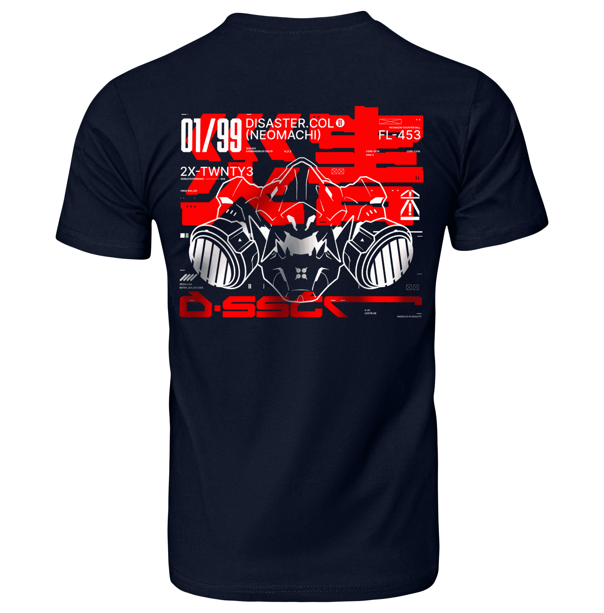 SAIGAI: T - SHIRT - NEOMACHI - Cyberpunk - Techwear - Gaming