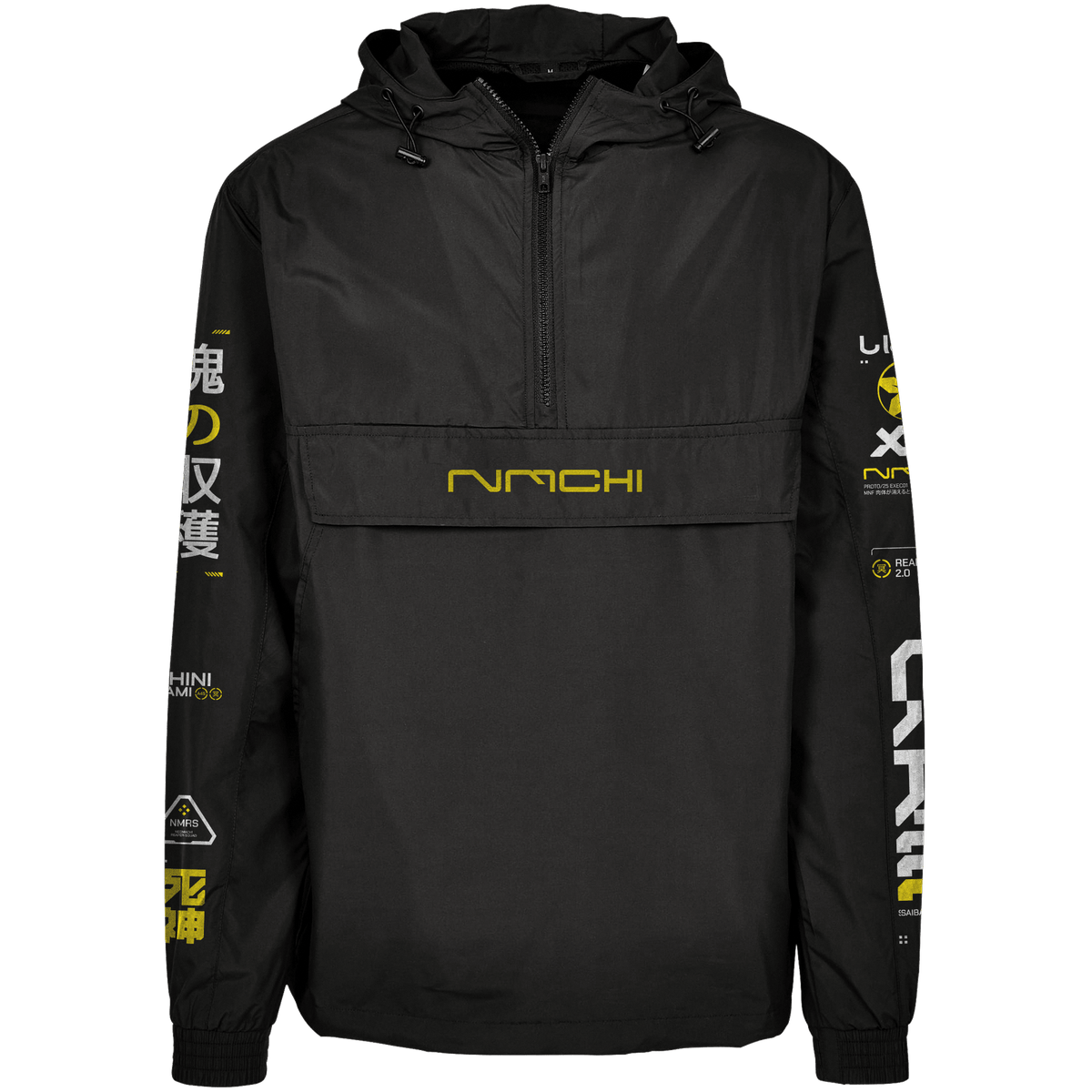 SHINIGAMI: WINDBREAKER - NEOMACHI - Cyberpunk - Techwear - Gaming