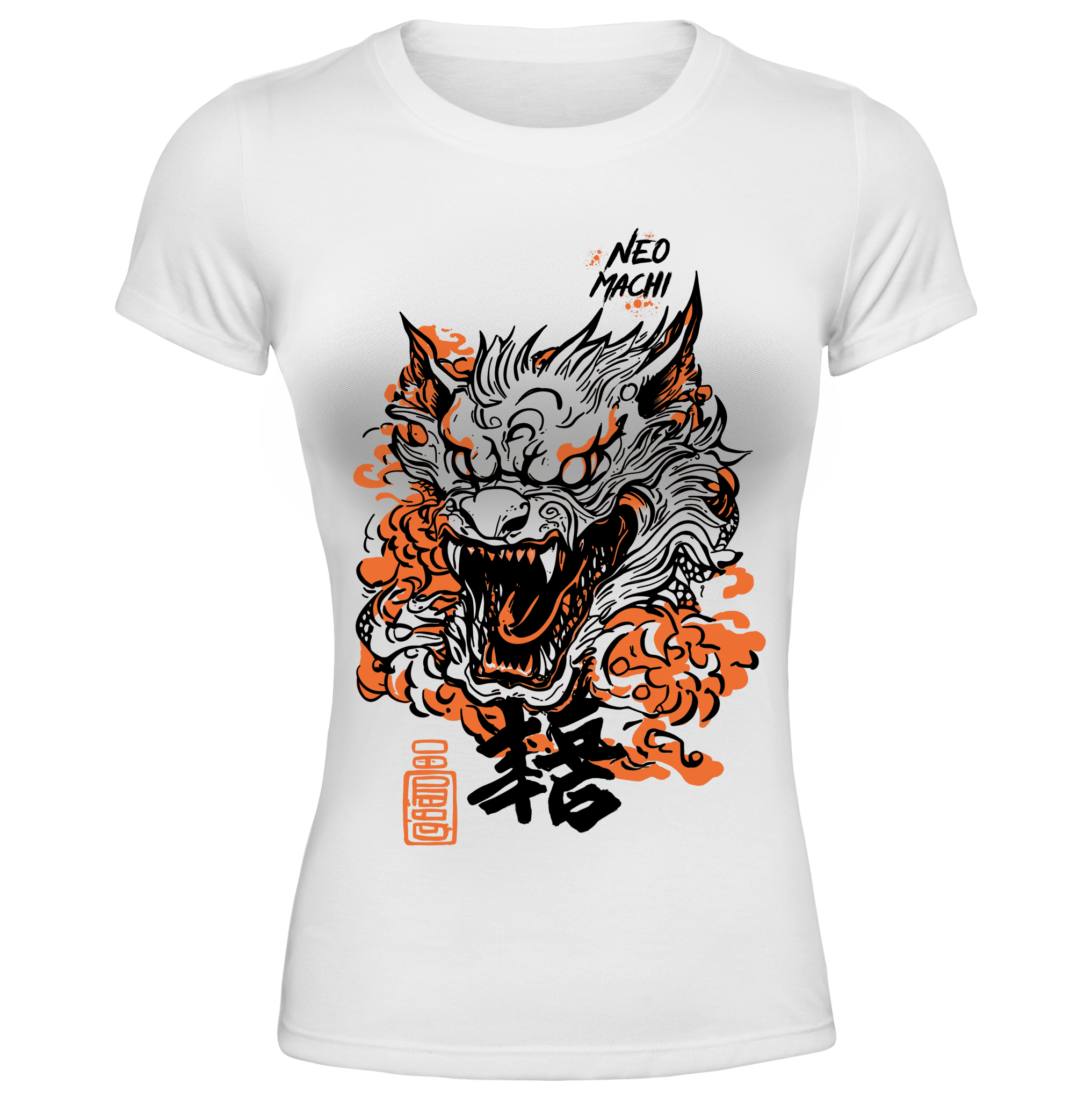 SHISHI: WOMAN'S TEE - NEOMACHI - Cyberpunk - Techwear - Gaming