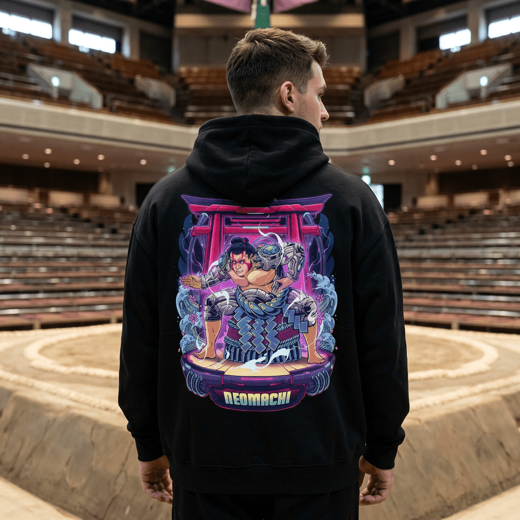 SUMO: HOODIE - NEOMACHI - Cyberpunk - Techwear - Gaming