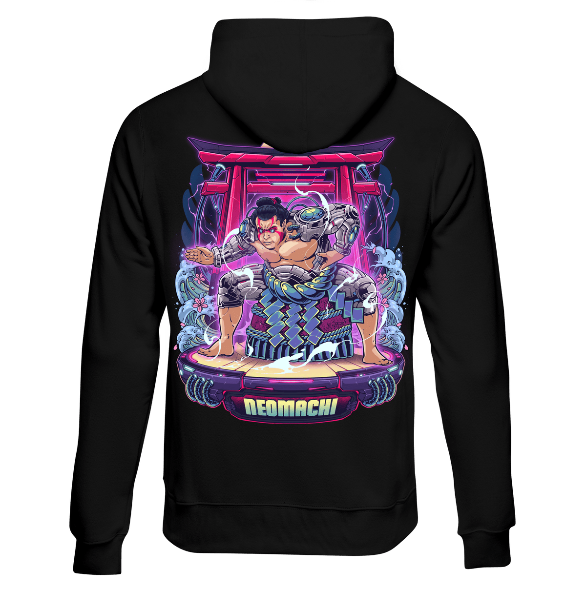 SUMO: ZIP HOODIE - NEOMACHI - Cyberpunk - Techwear - Gaming