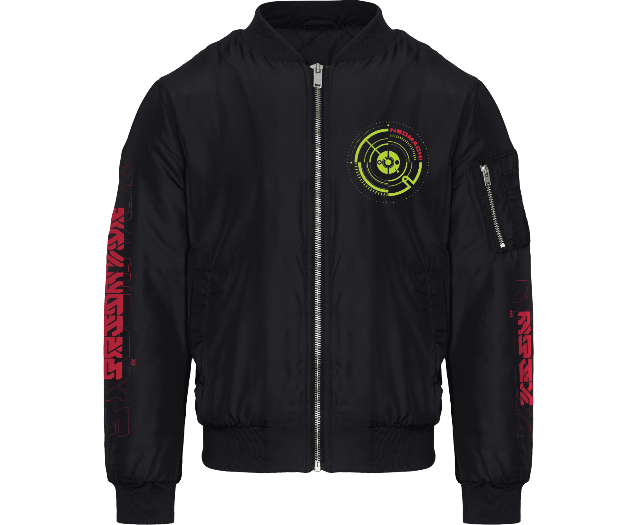T - REX: PREMIUM BOMBER - NEOMACHI - Cyberpunk - Techwear - Gaming