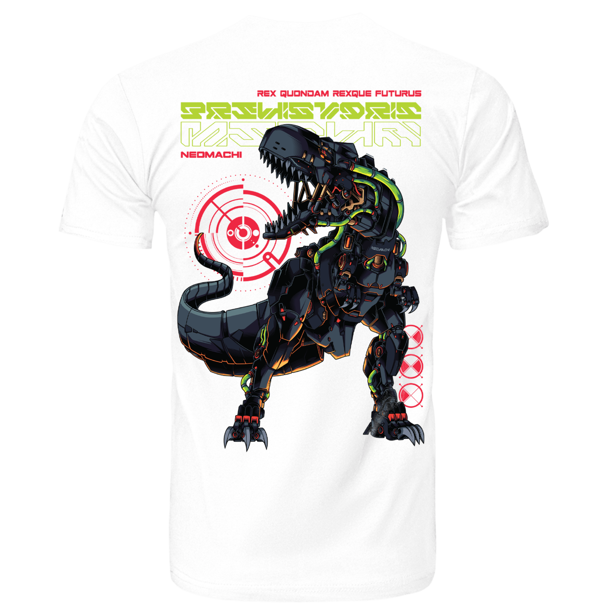 T - REX: T - SHIRT - NEOMACHI - Cyberpunk - Techwear - Gaming