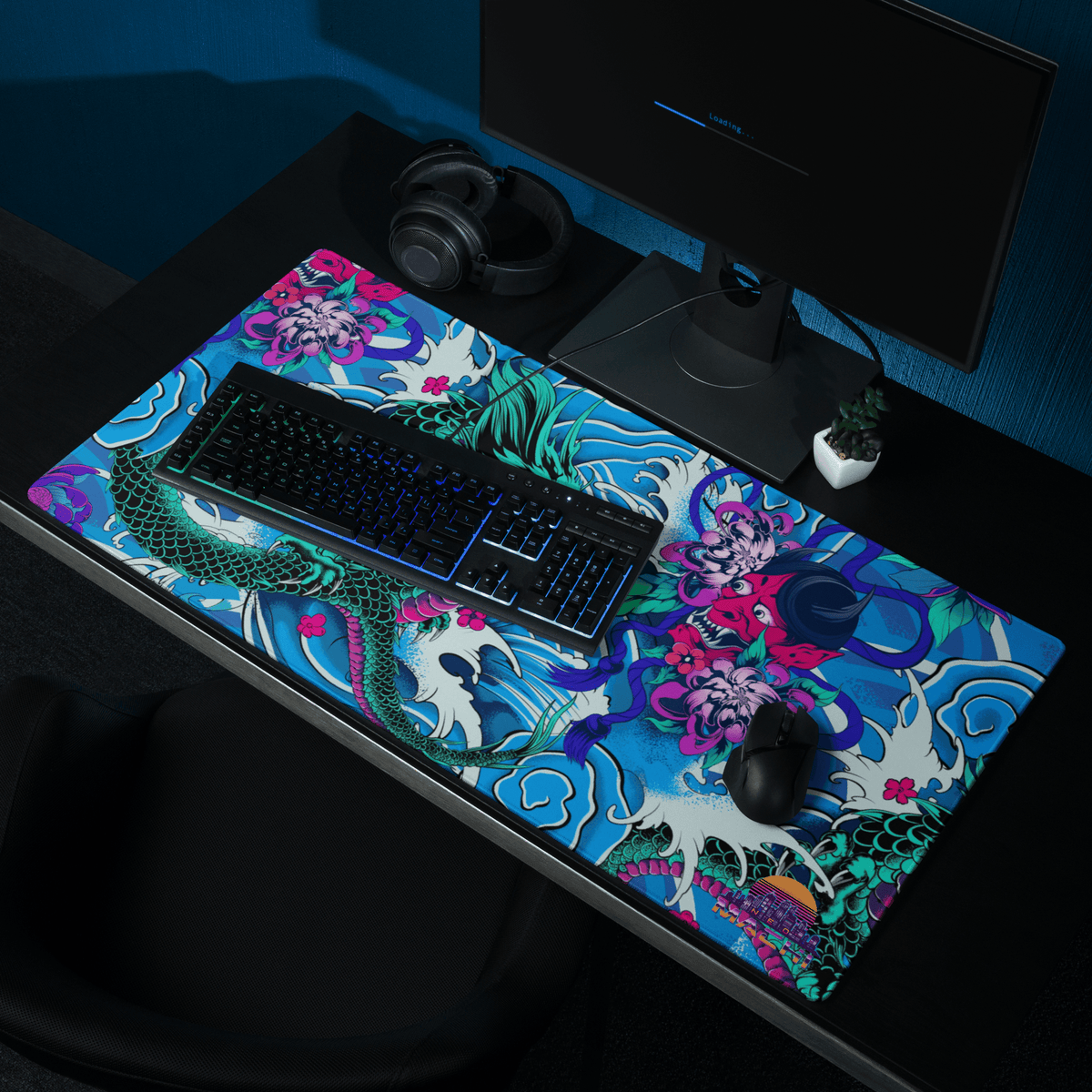 TATAKAI: MOUSE PAD - NEOMACHI - Cyberpunk - Techwear - Gaming