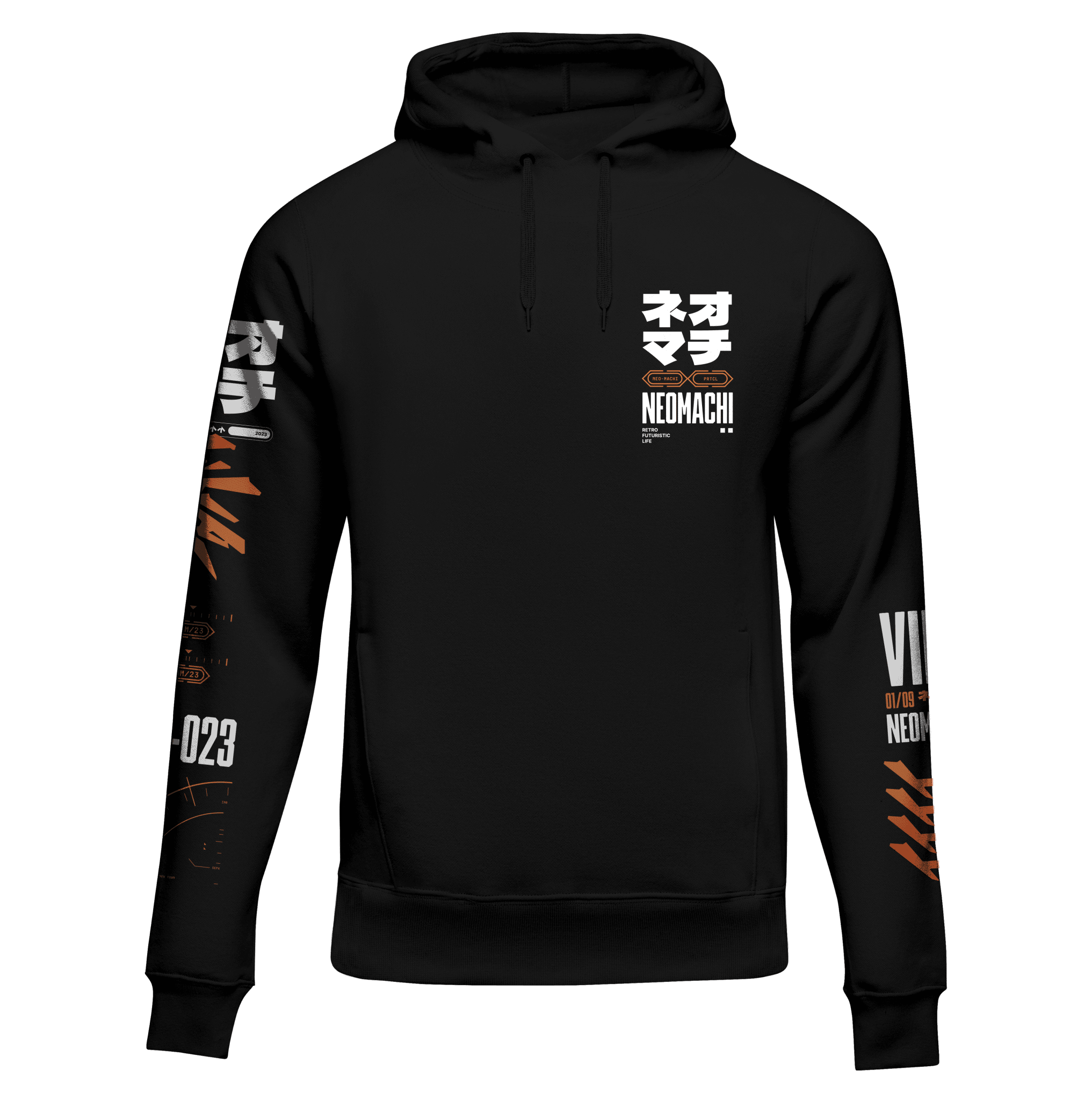 VILE: HOODIE - NEOMACHI - Cyberpunk - Techwear - Gaming