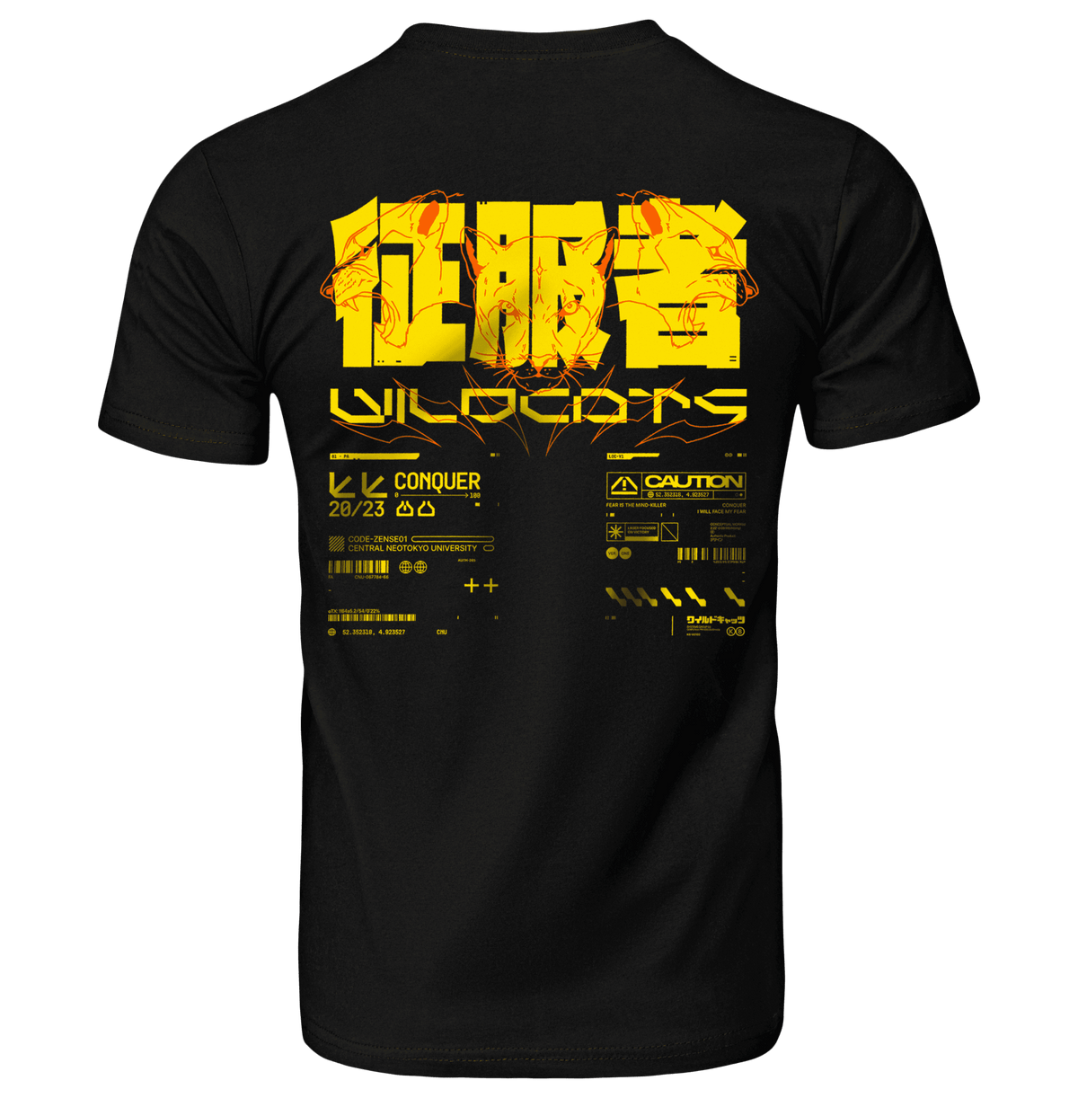 YASEI: T - SHIRT - NEOMACHI - Cyberpunk - Techwear - Gaming