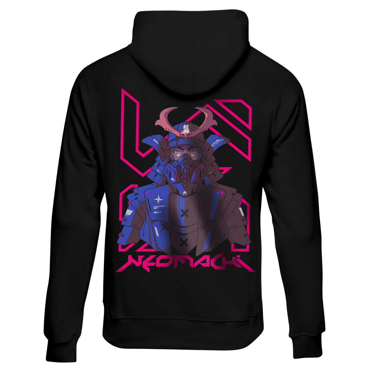 5AMUR41: HOODIE - NEOMACHI - Cyberpunk - Techwear - Gaming
