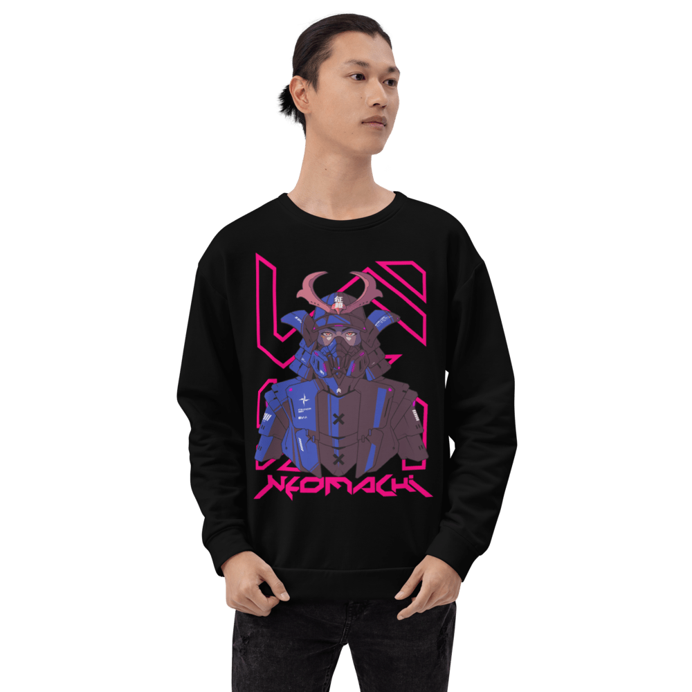 5AMUR41: SWEATER - NEOMACHI - Cyberpunk - Techwear - Gaming