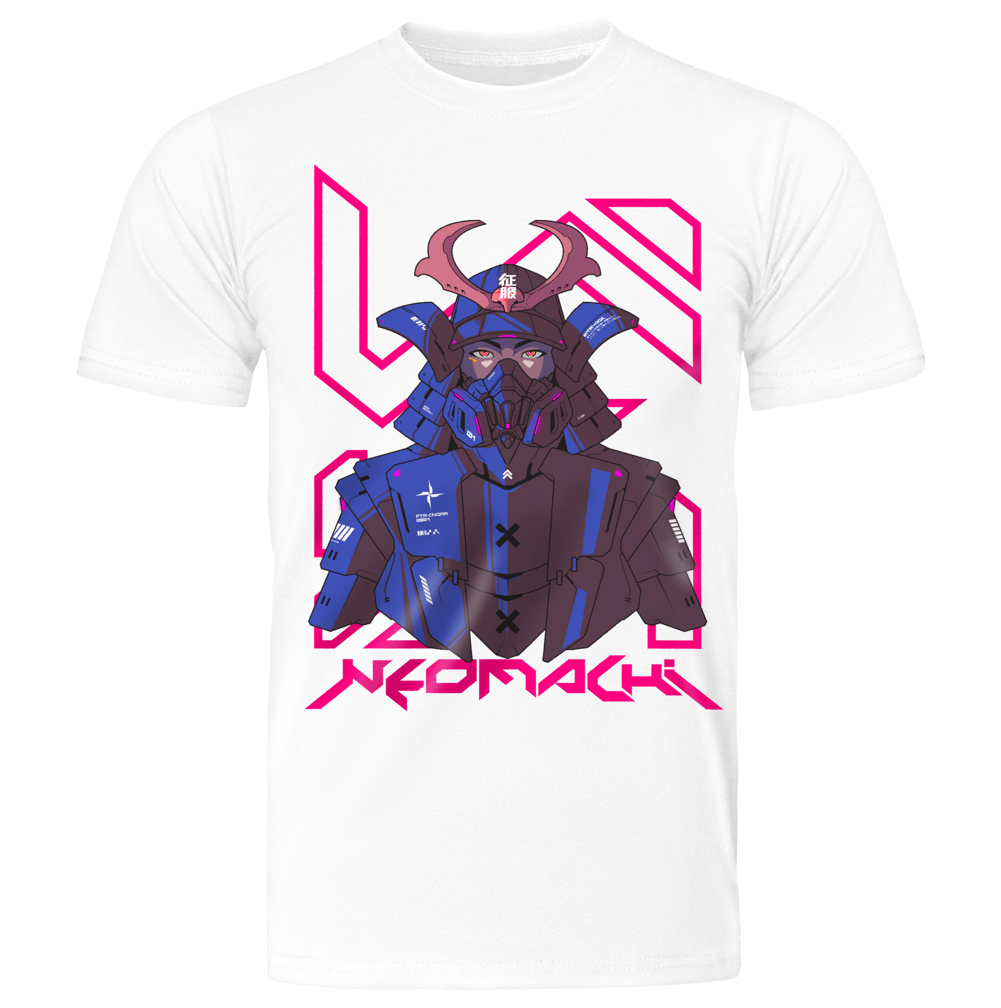 5AMUR41: T - SHIRT - NEOMACHI - Cyberpunk - Techwear - Gaming