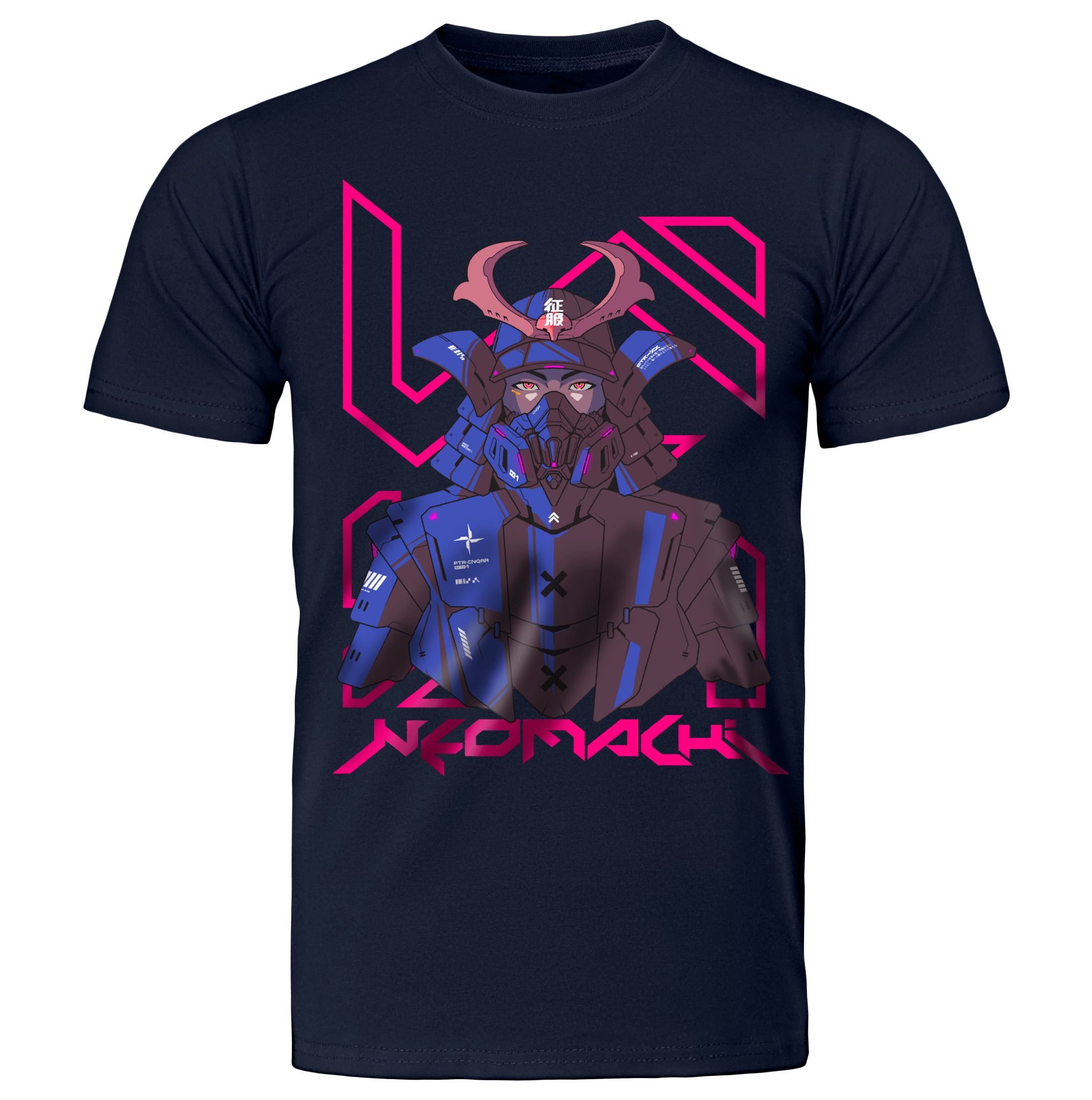 5AMUR41: T - SHIRT - NEOMACHI - Cyberpunk - Techwear - Gaming