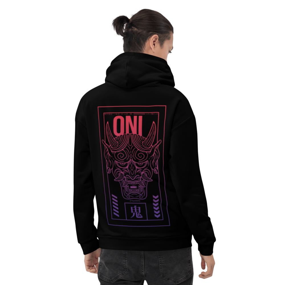 AKUMA: HOODIE - NEOMACHI - Cyberpunk - Techwear - Gaming