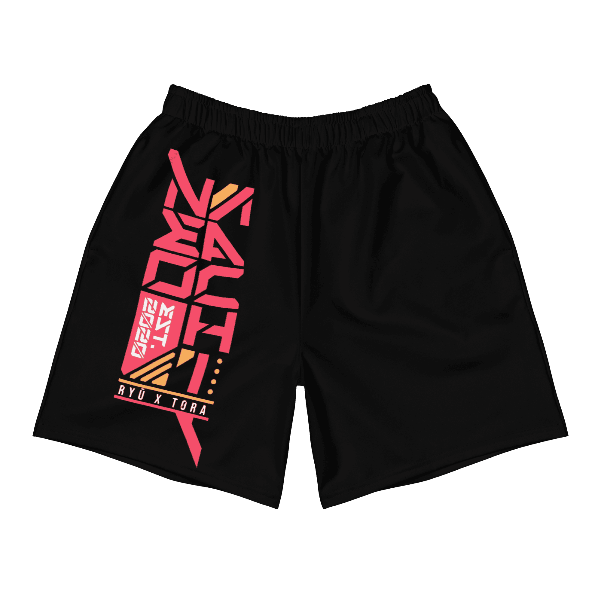 SENTŌ: SHORTS - Black - Front - cyberpunk  Shorts - Neomachi