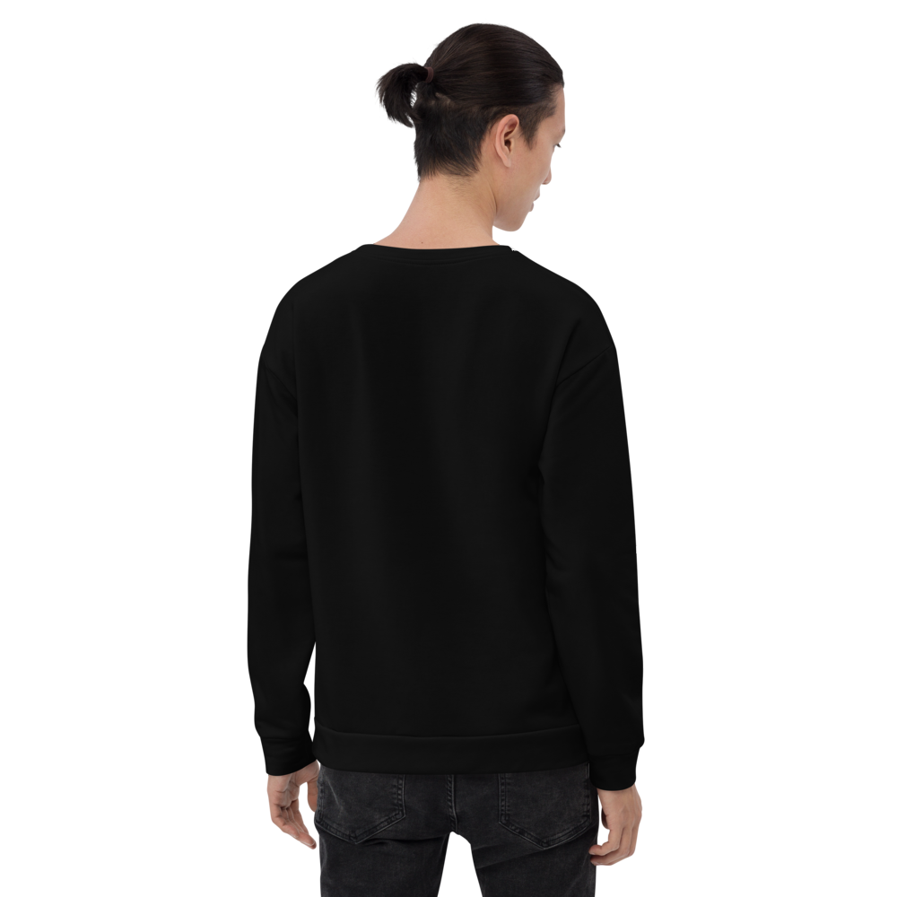 Cyberpunk Sweater Neon Vaporware Neomachi Japanese Modell back