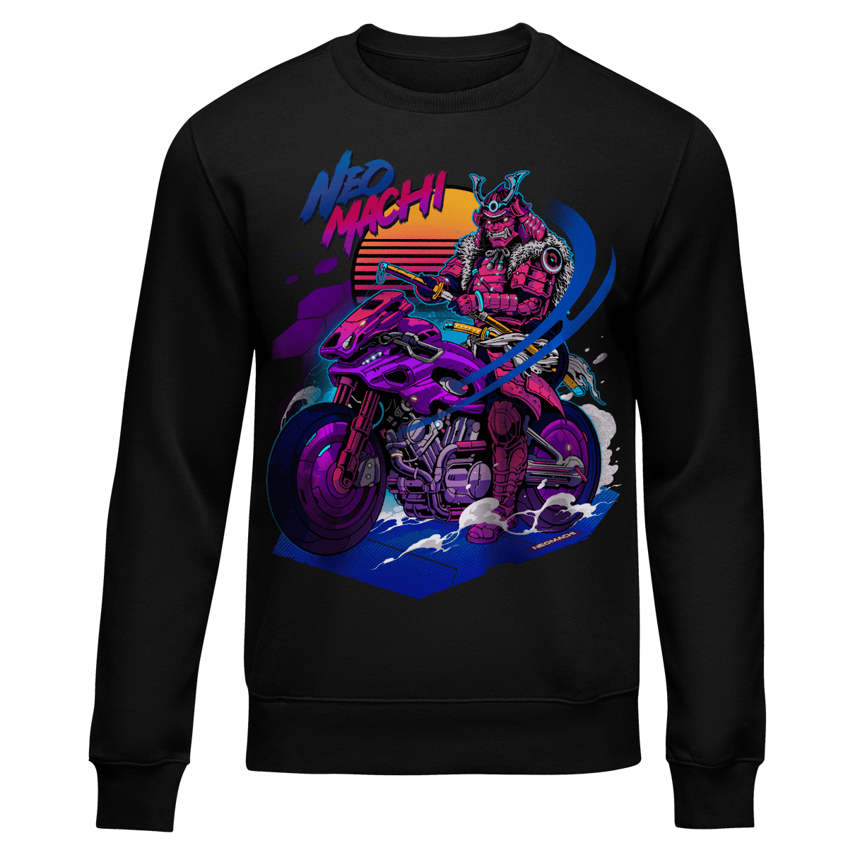BAIKU: SWEATER - NEOMACHI - Cyberpunk - Techwear - Gaming