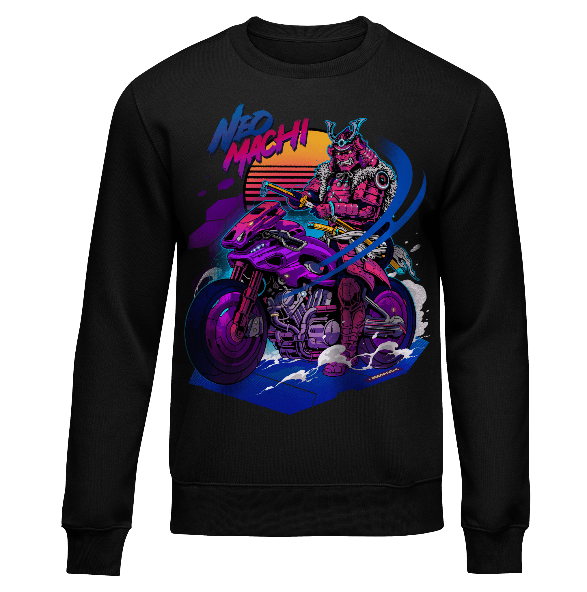 BAIKU: SWEATER - NEOMACHI - Cyberpunk - Techwear - Gaming
