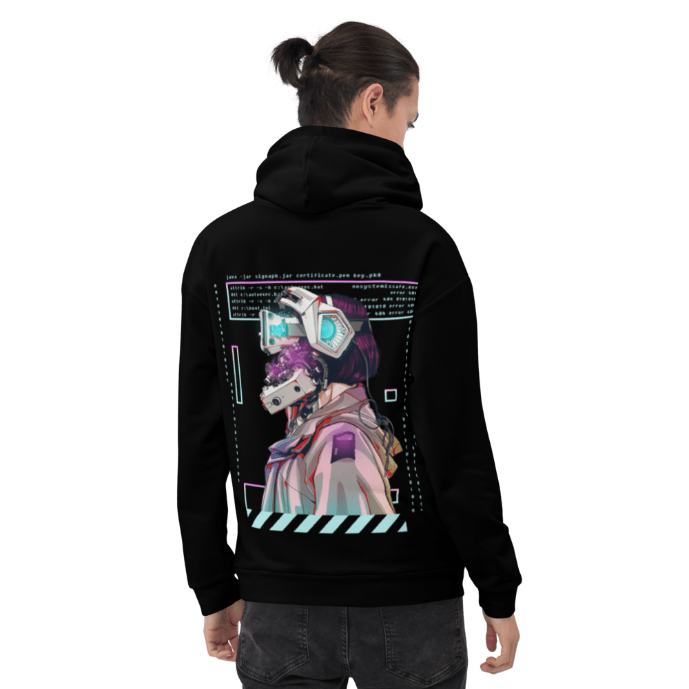 BAIONIKKU: HOODIE - NEOMACHI - Cyberpunk - Techwear - Gaming