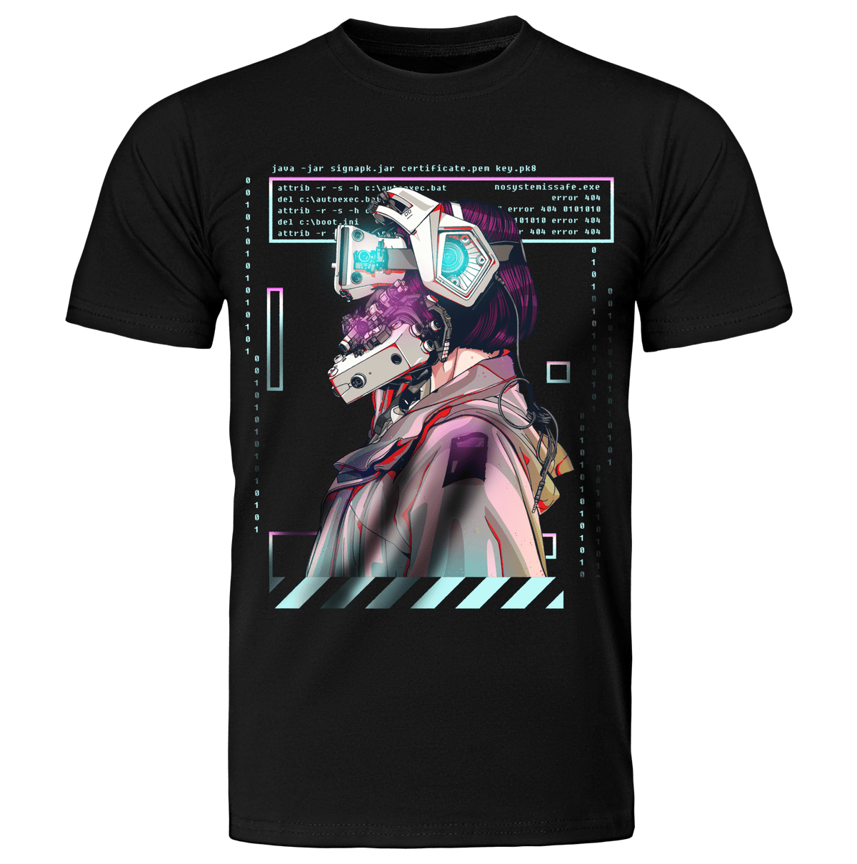 BAIONIKKU: T - SHIRT - NEOMACHI - Cyberpunk - Techwear - Gaming