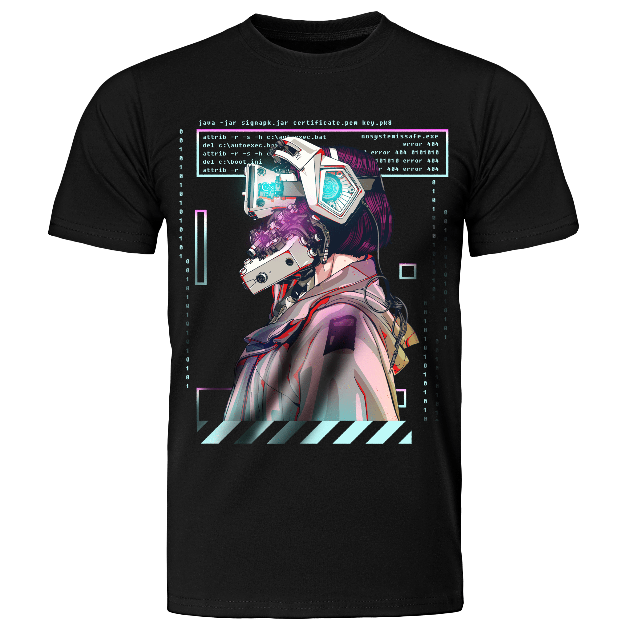 BAIONIKKU: T - SHIRT - NEOMACHI - Cyberpunk - Techwear - Gaming