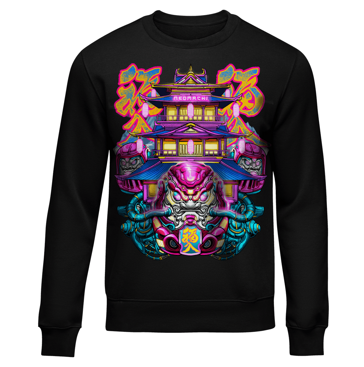 DARUMA: SWEATER - NEOMACHI - Cyberpunk - Techwear - Gaming
