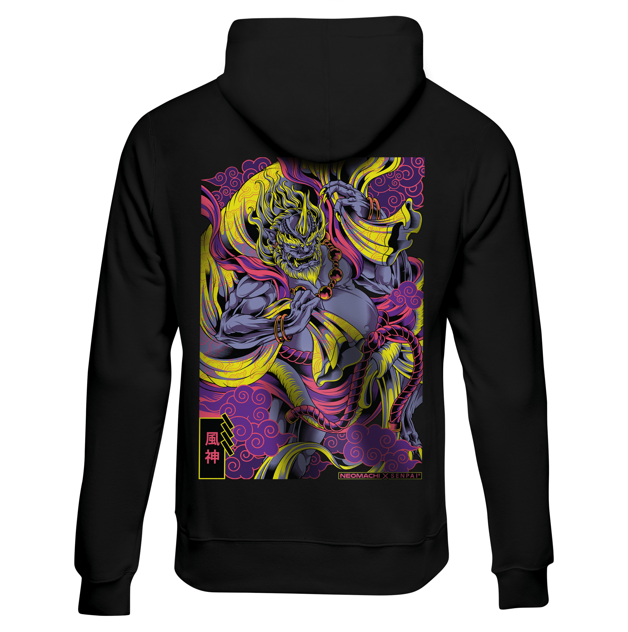 FUJIN: HOODIE - NEOMACHI - Cyberpunk - Techwear - Gaming