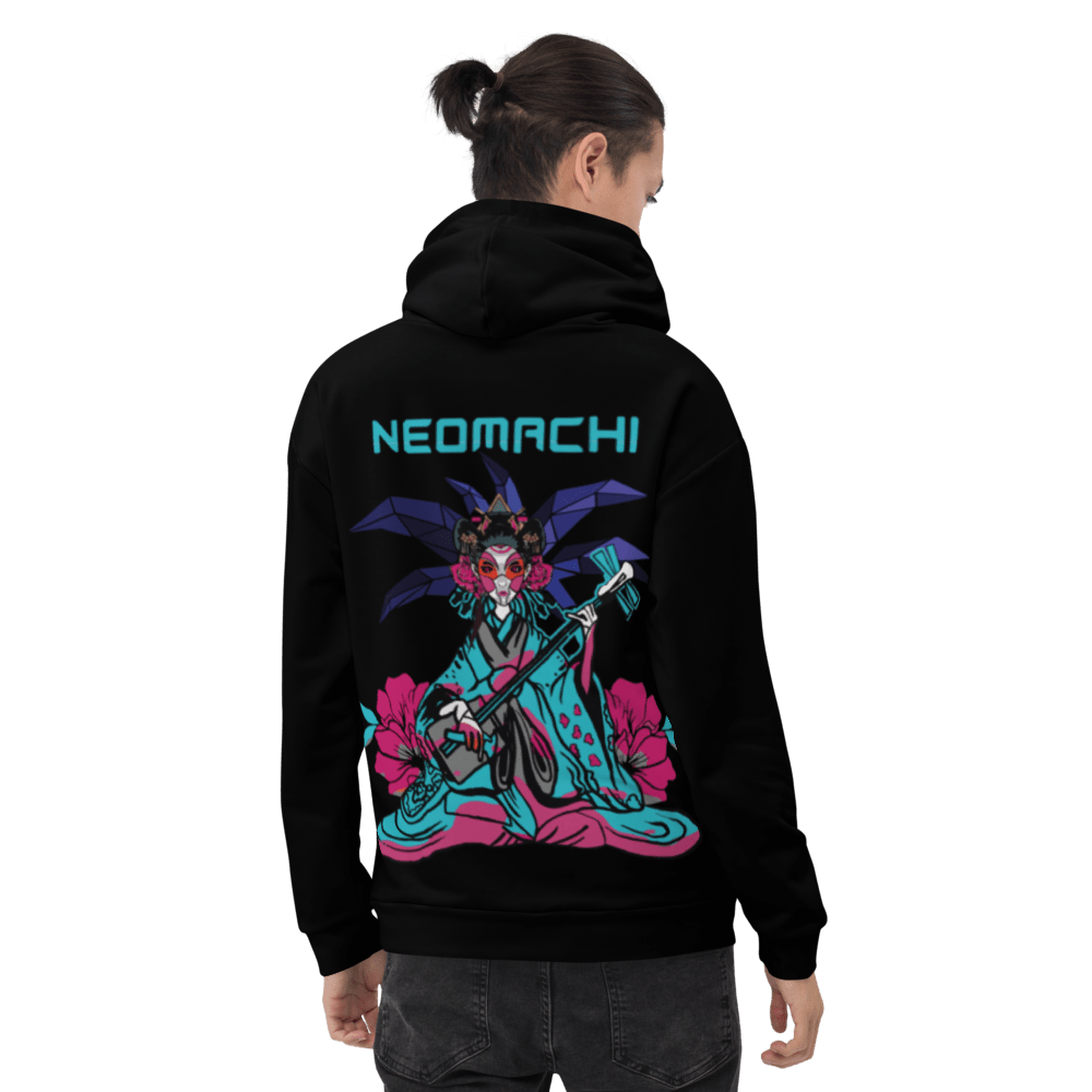HANASAKI: HOODIE - NEOMACHI - Cyberpunk - Techwear - Gaming
