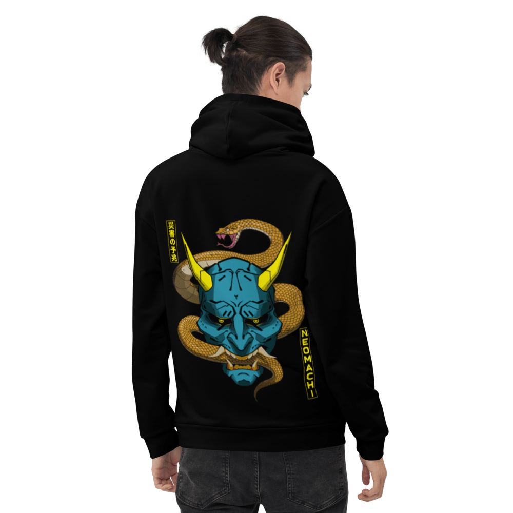 HEBI: HOODIE - NEOMACHI - Cyberpunk - Techwear - Gaming