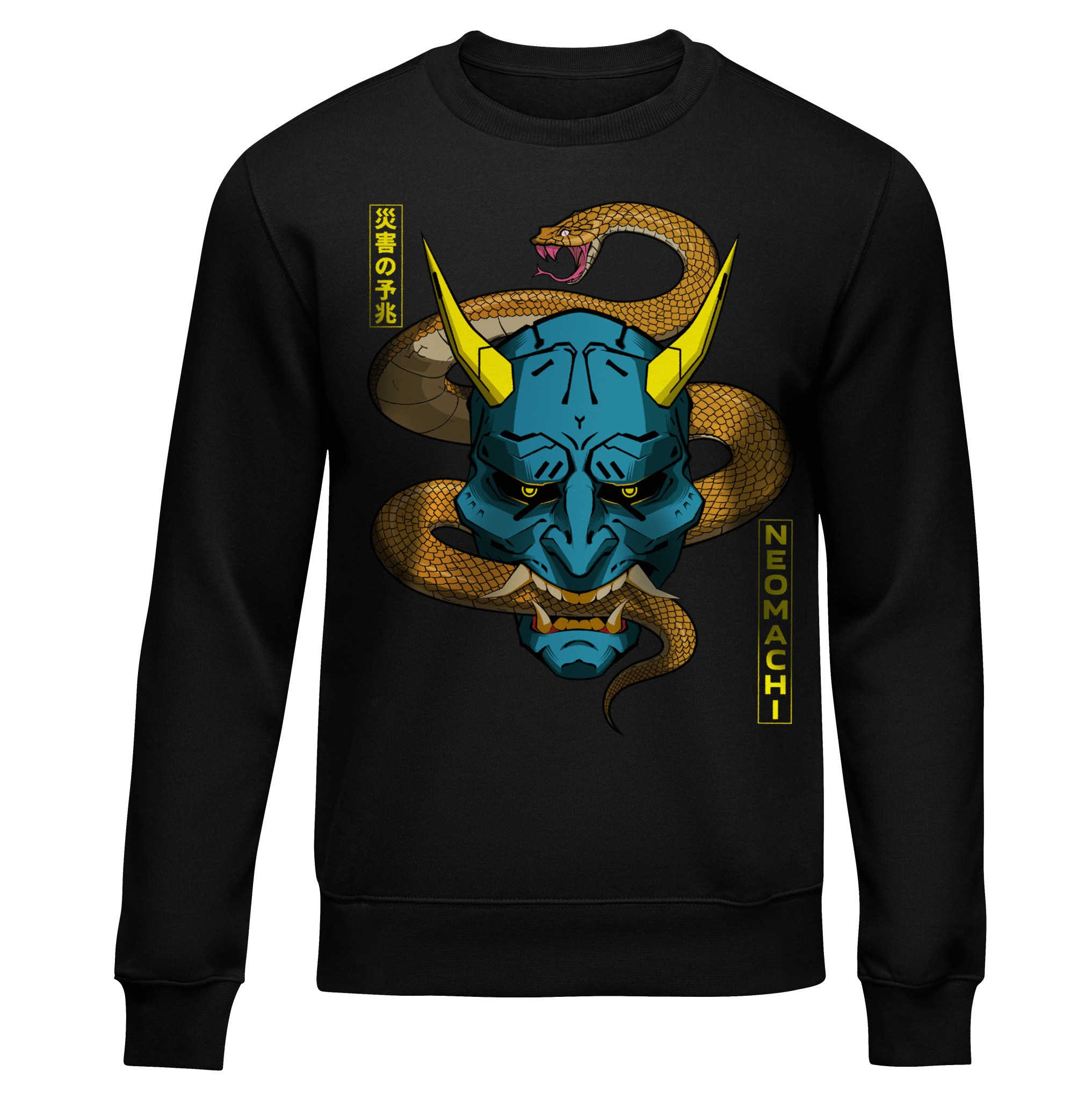 HEBI: SWEATER - NEOMACHI - Cyberpunk - Techwear - Gaming