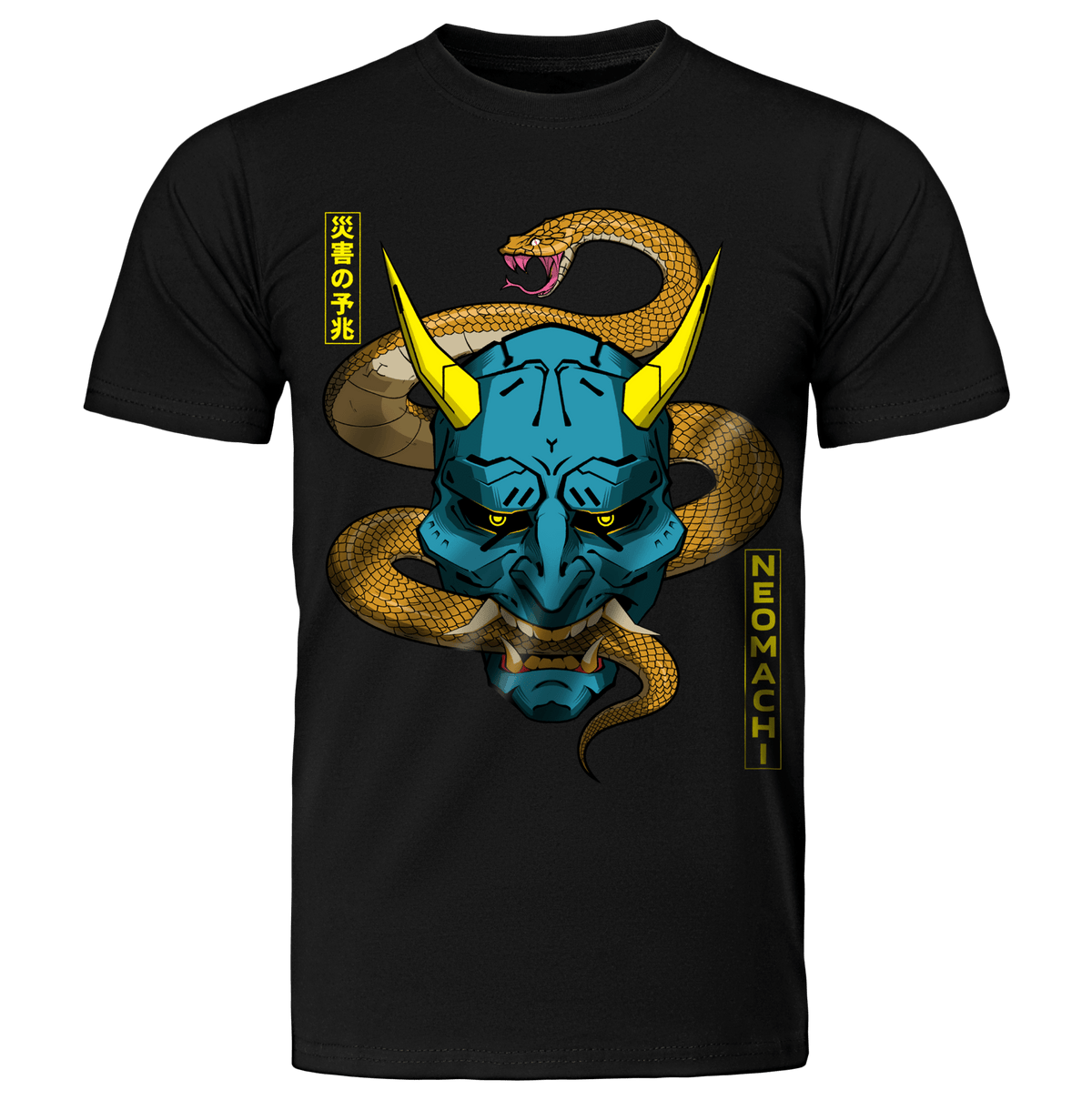 HEBI: T - SHIRT - NEOMACHI - Cyberpunk - Techwear - Gaming