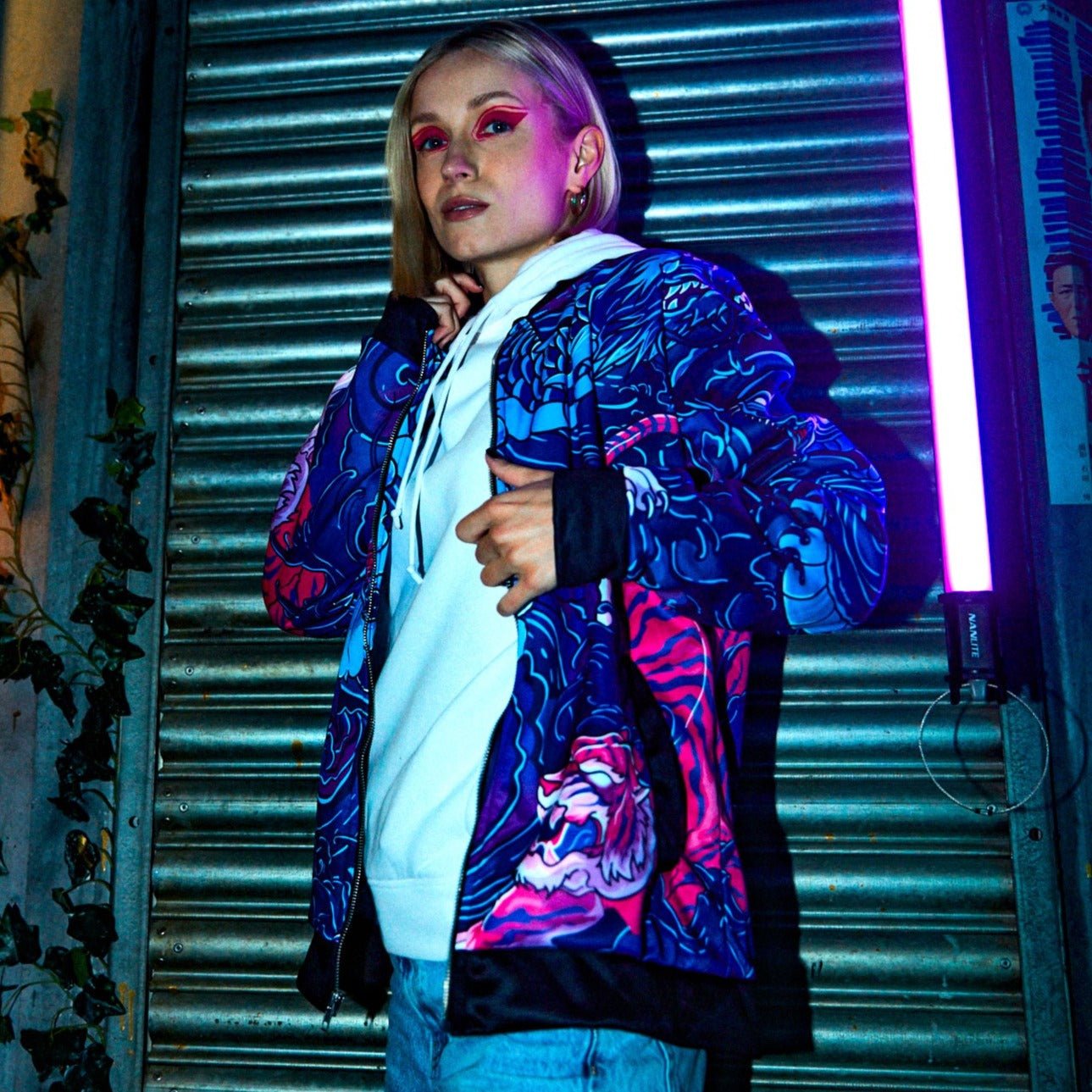 IREZUMI: JACKET - NEOMACHI - Cyberpunk - Techwear - Gaming