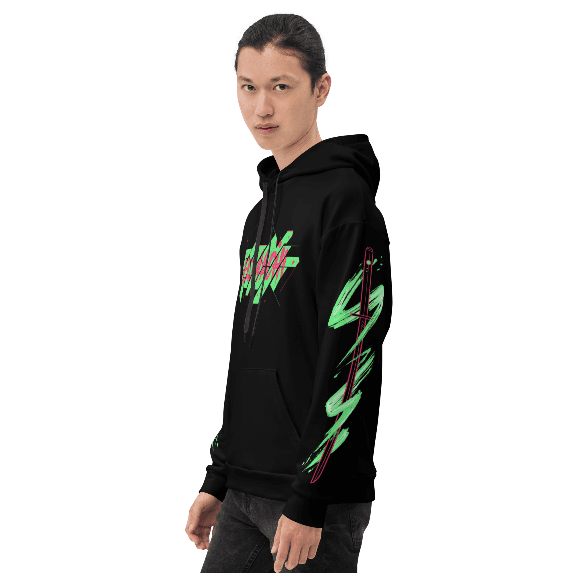 KABUKI: HOODIE - NEOMACHI - Cyberpunk - Techwear - Gaming