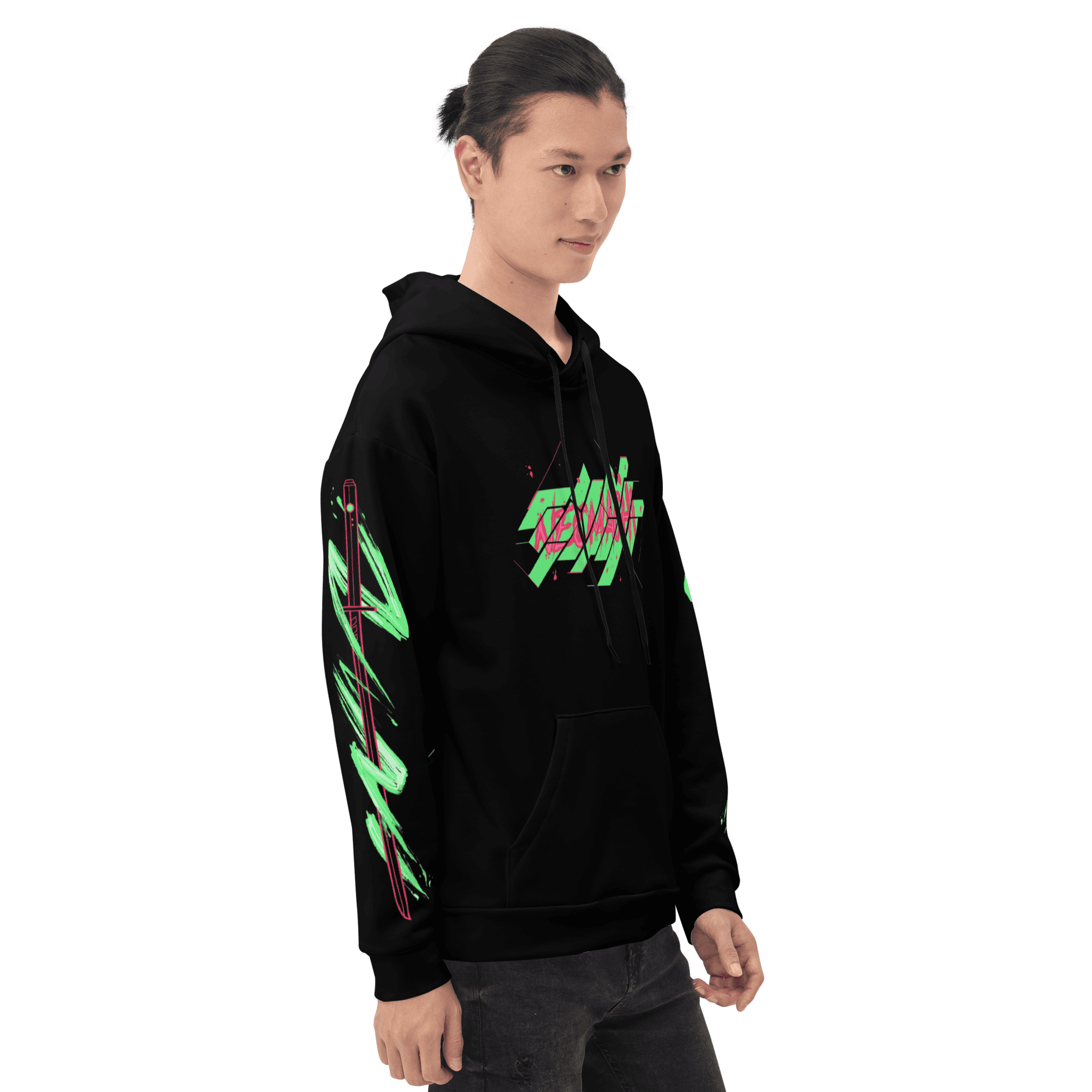 KABUKI: HOODIE - NEOMACHI - Cyberpunk - Techwear - Gaming