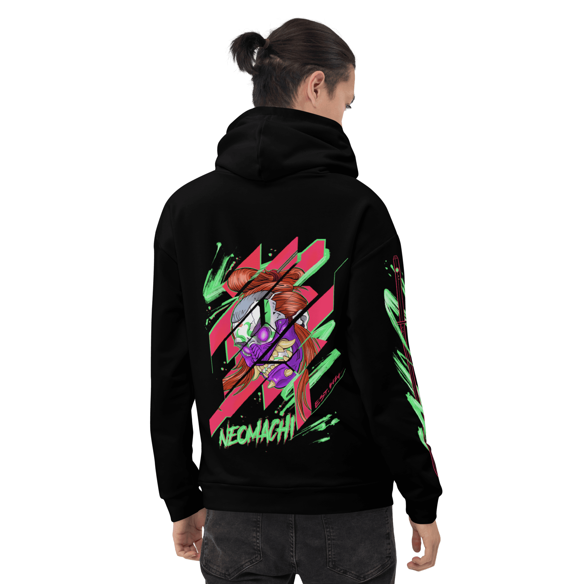KABUKI: HOODIE - NEOMACHI - Cyberpunk - Techwear - Gaming