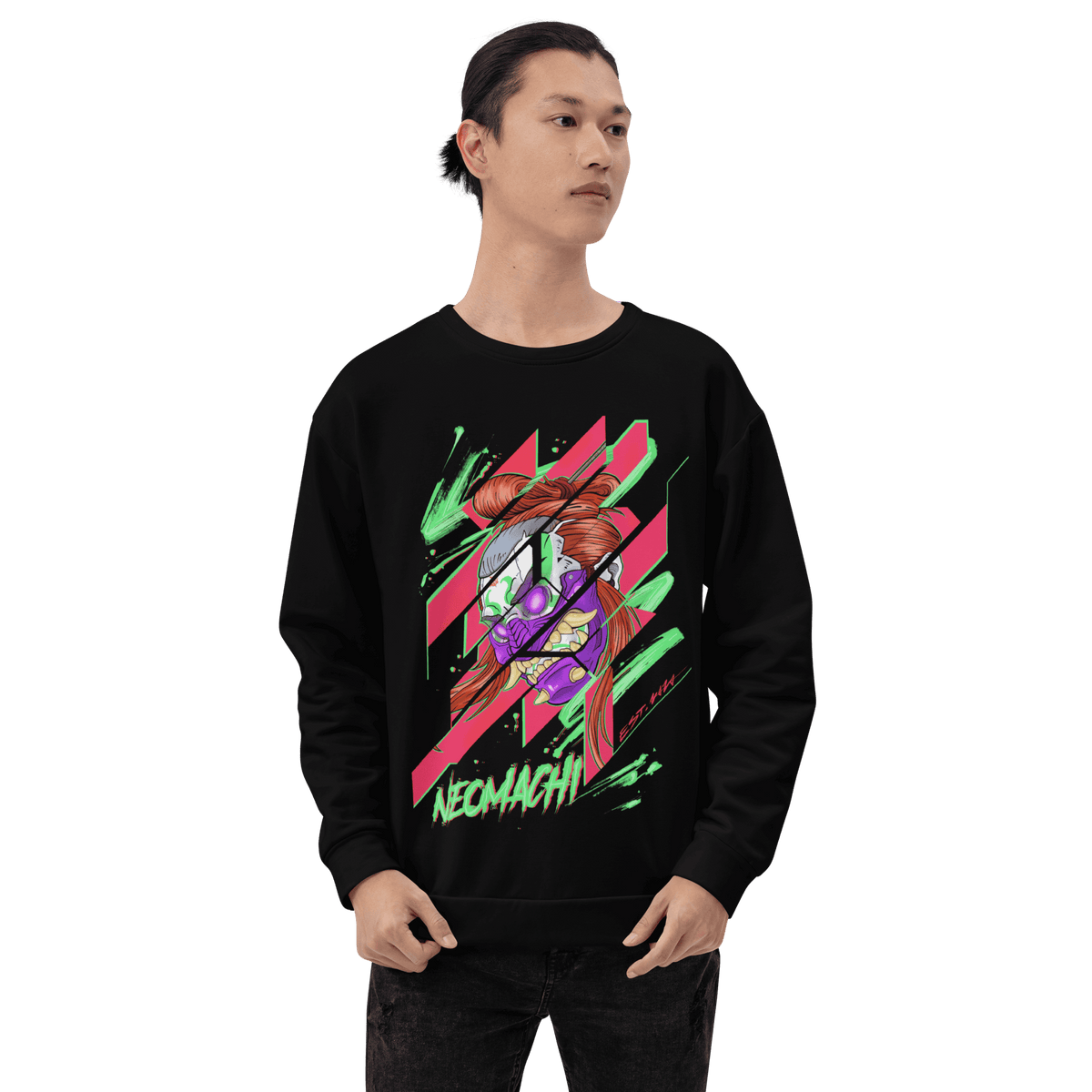 KABUKI: SWEATER - NEOMACHI - Cyberpunk - Techwear - Gaming