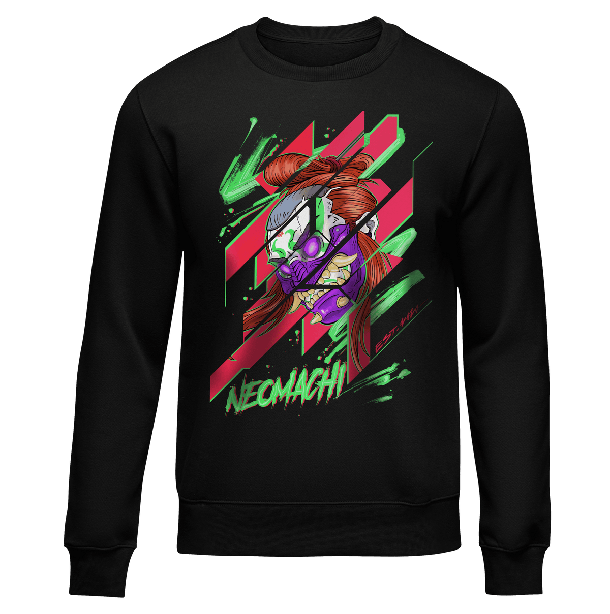 KABUKI: SWEATER - NEOMACHI - Cyberpunk - Techwear - Gaming