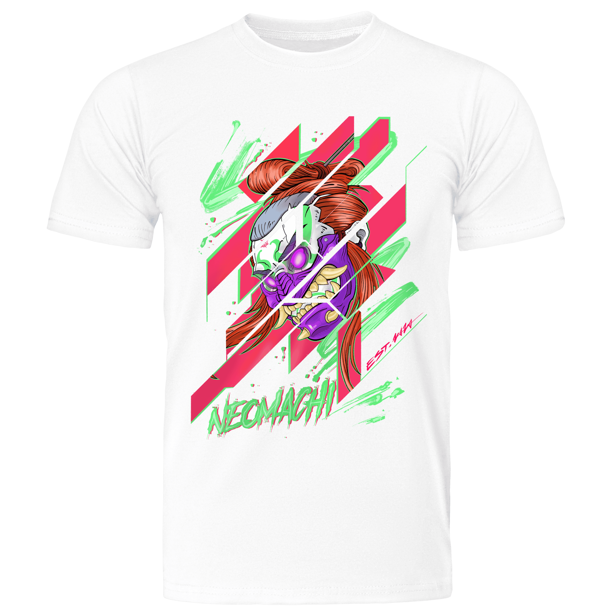 KABUKI: T - SHIRT - NEOMACHI - Cyberpunk - Techwear - Gaming