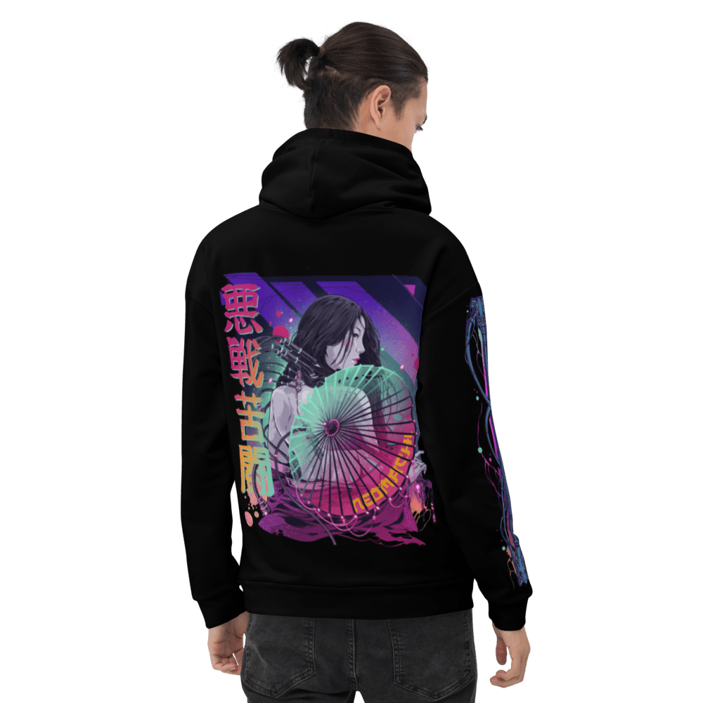 KASA: HOODIE - NEOMACHI - Cyberpunk - Techwear - Gaming