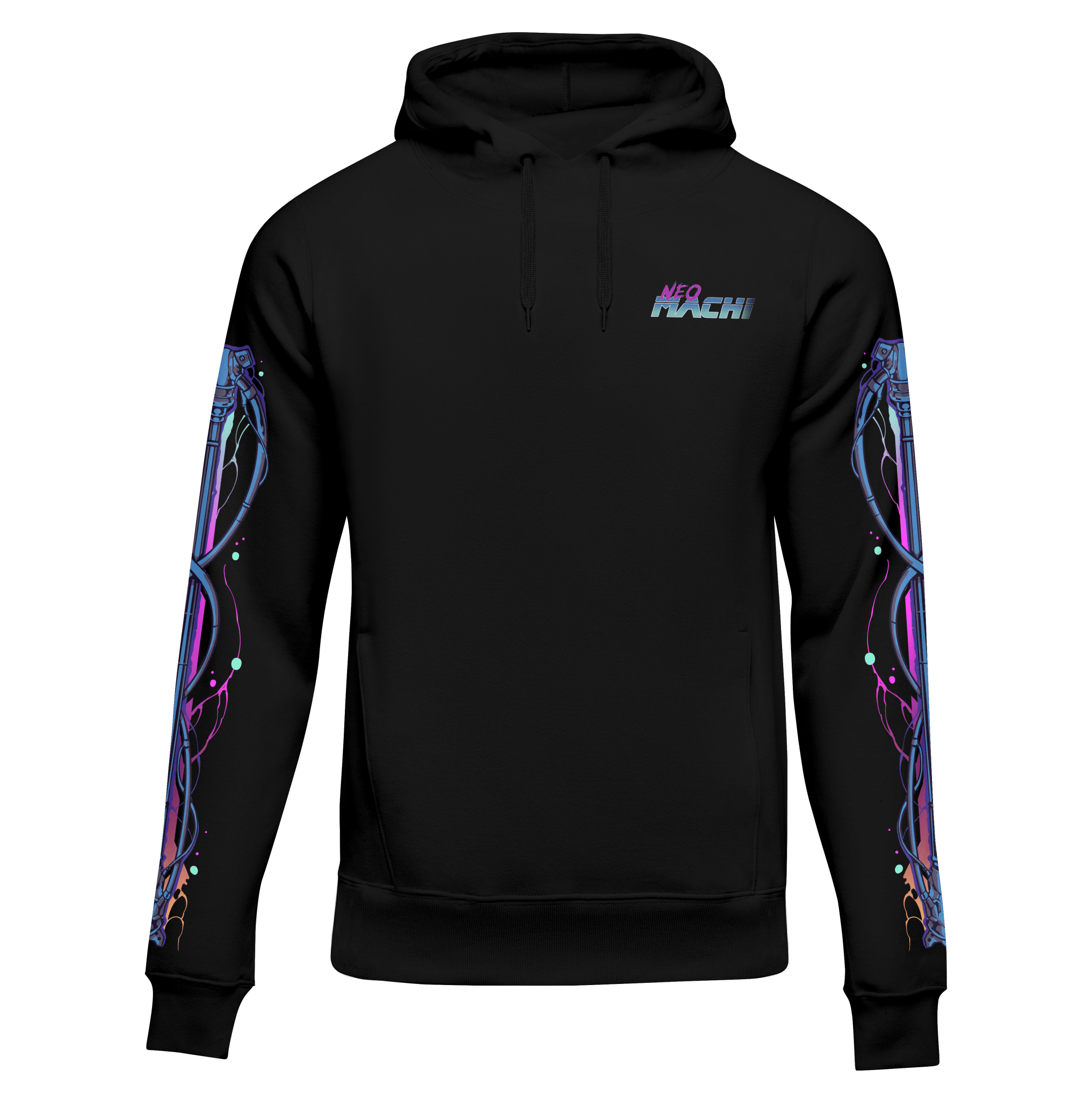 KASA: HOODIE - NEOMACHI - Cyberpunk - Techwear - Gaming