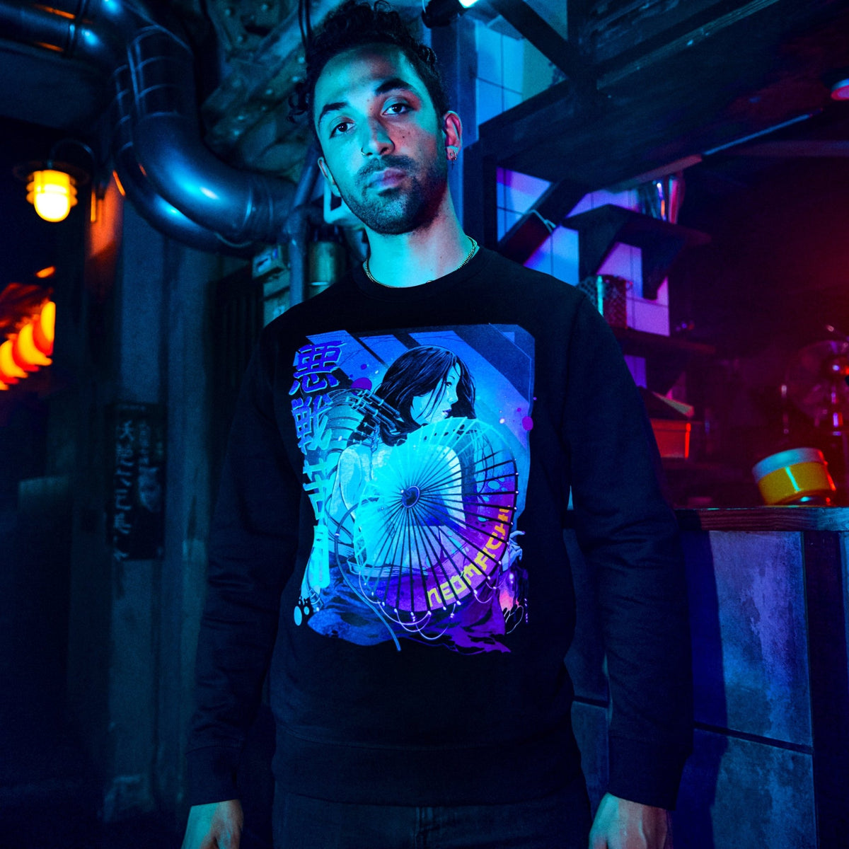 KASA: SWEATER - NEOMACHI - Cyberpunk - Techwear - Gaming