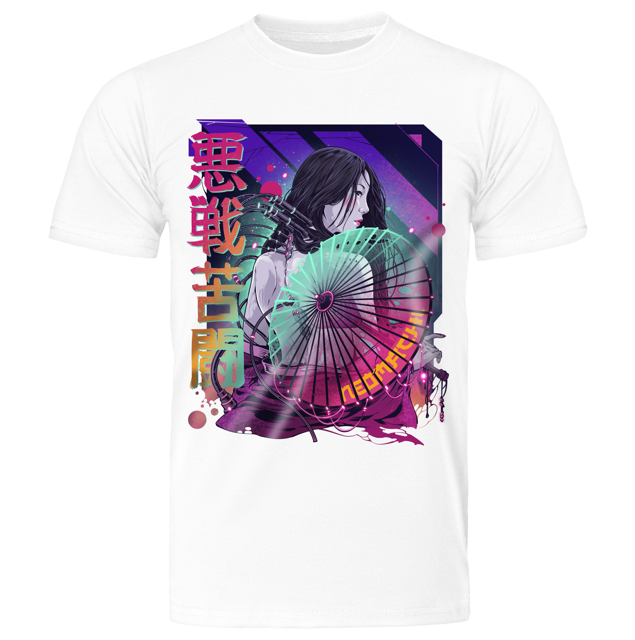 KASA: T - SHIRT - NEOMACHI - Cyberpunk - Techwear - Gaming