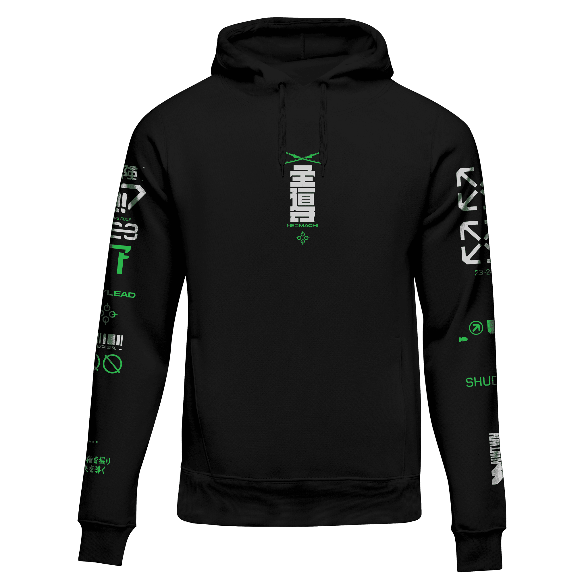 LEAD: HOODIE - NEOMACHI - Cyberpunk - Techwear - Gaming
