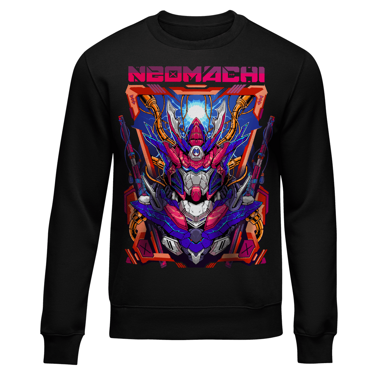 MECHA: SWEATER - NEOMACHI - Cyberpunk - Techwear - Gaming