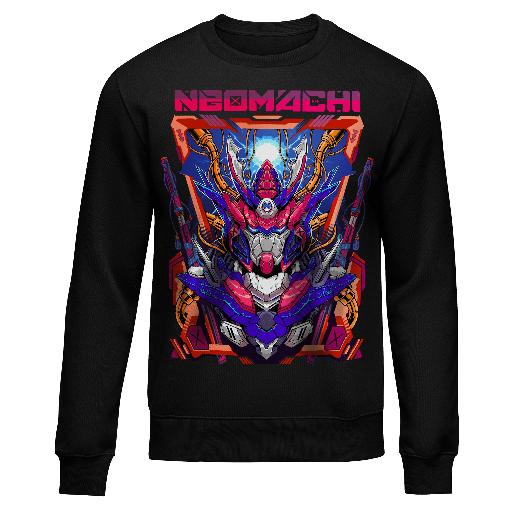 MECHA: SWEATER - NEOMACHI - Cyberpunk - Techwear - Gaming