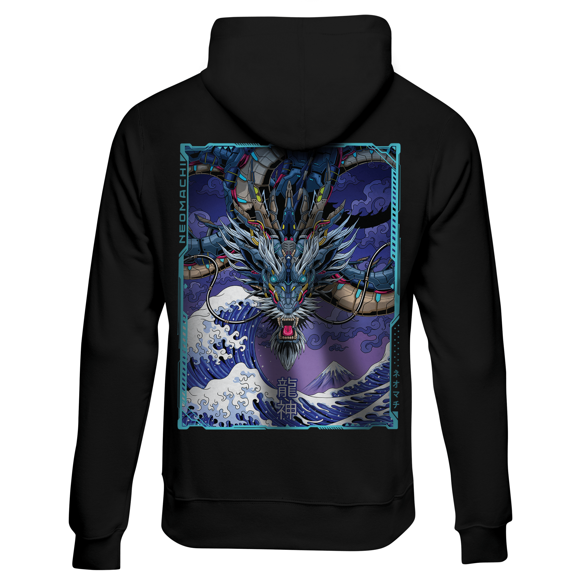 MEKARYŪ: HOODIE - NEOMACHI - Cyberpunk - Techwear - Gaming
