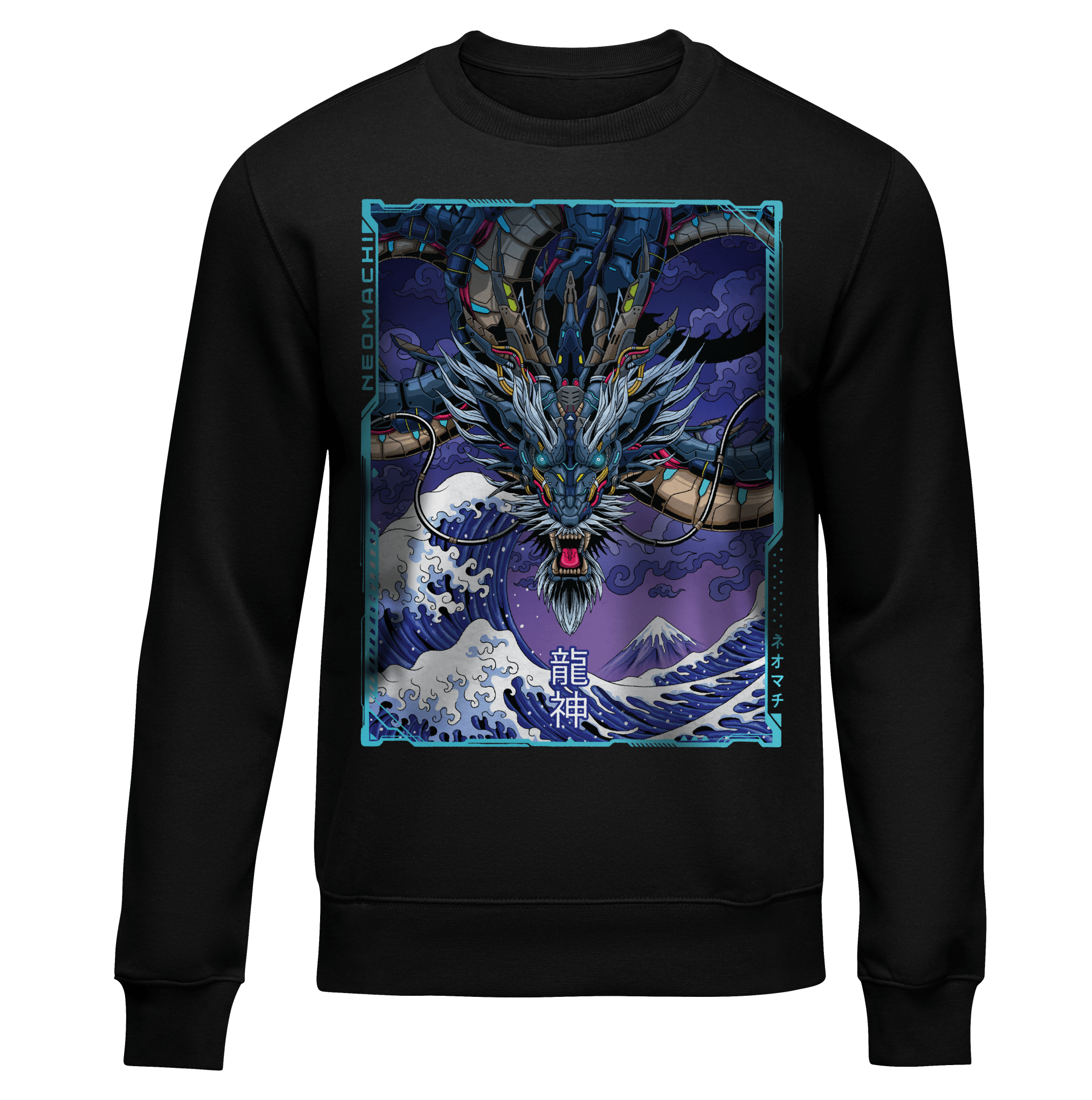 MEKARYŪ: SWEATER - NEOMACHI - Cyberpunk - Techwear - Gaming