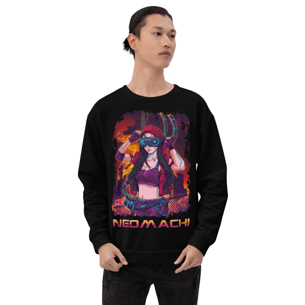 NONFIKUSHON: SWEATER - NEOMACHI - Cyberpunk - Techwear - Gaming