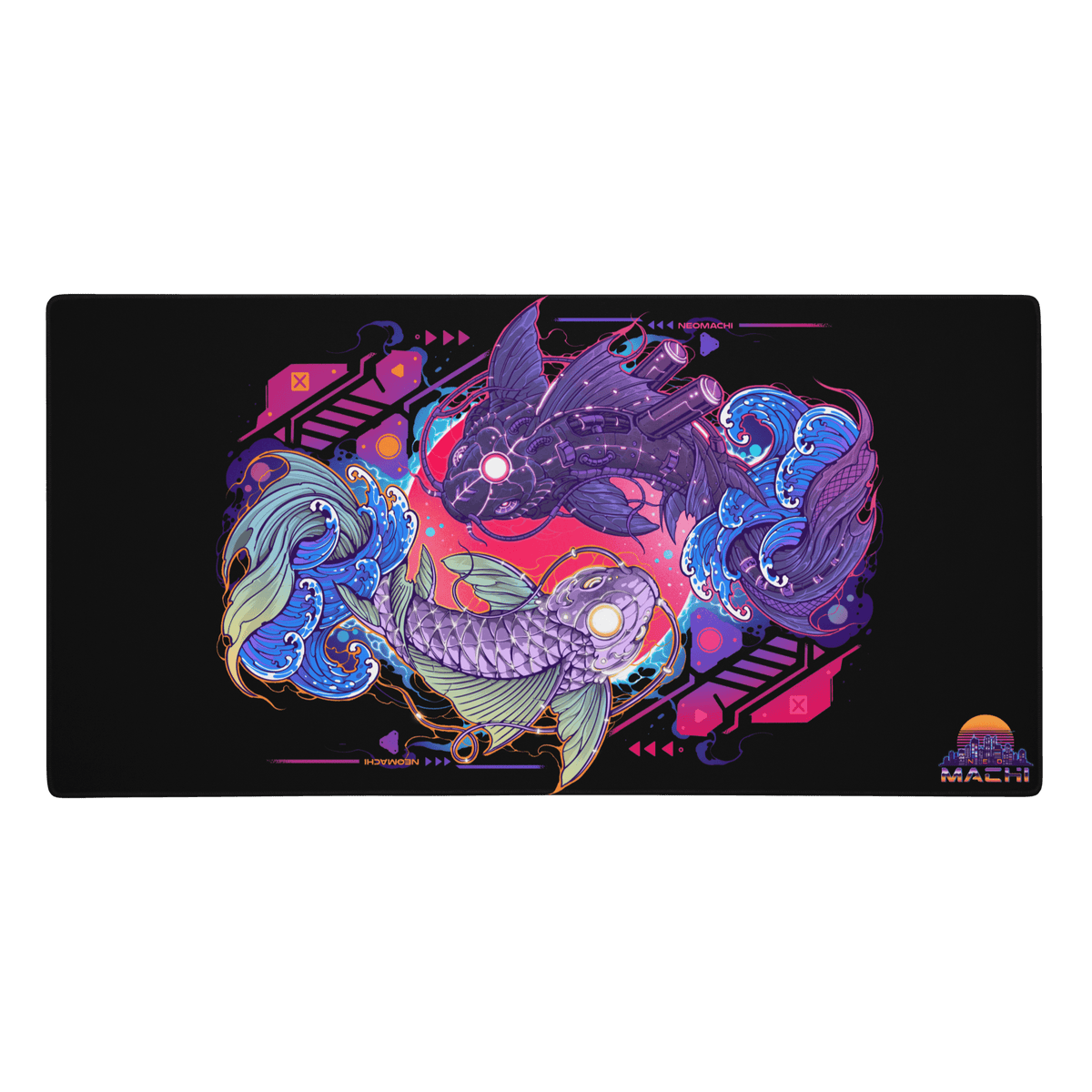 ONMYO: MOUSE PAD - NEOMACHI - Cyberpunk - Techwear - Gaming