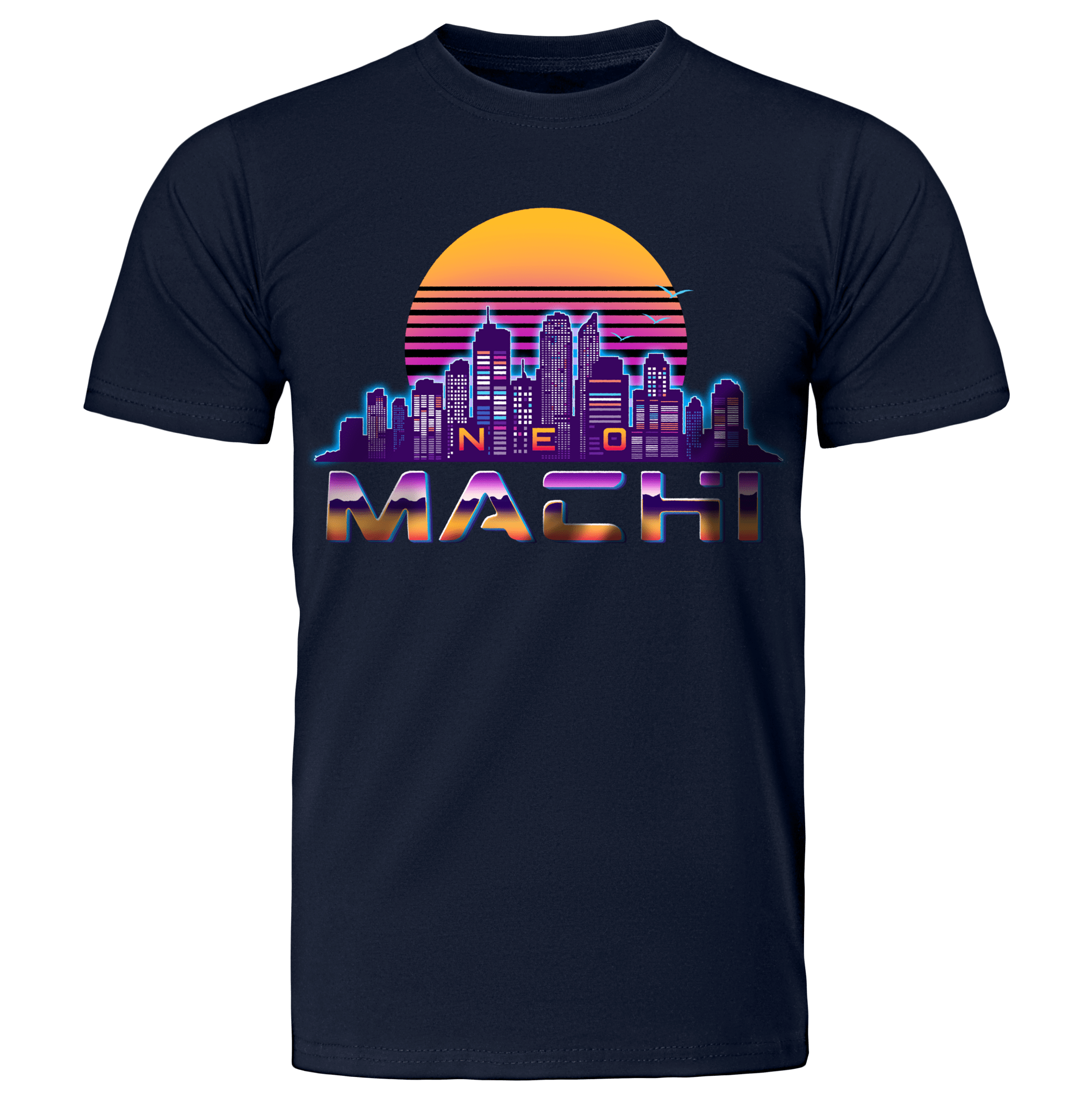 ORIJINARU: T - SHIRT - NEOMACHI - Cyberpunk - Techwear - Gaming