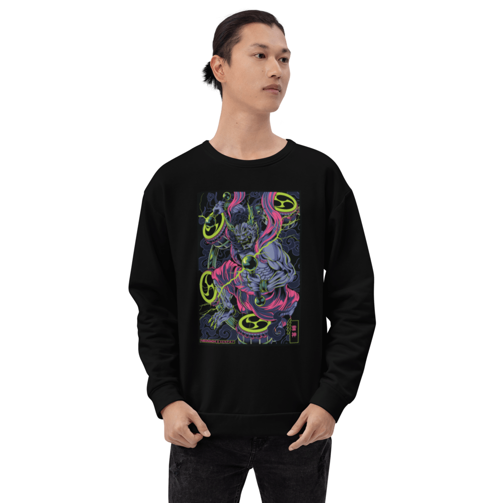 RAIJIN: SWEATER - NEOMACHI - Cyberpunk - Techwear - Gaming