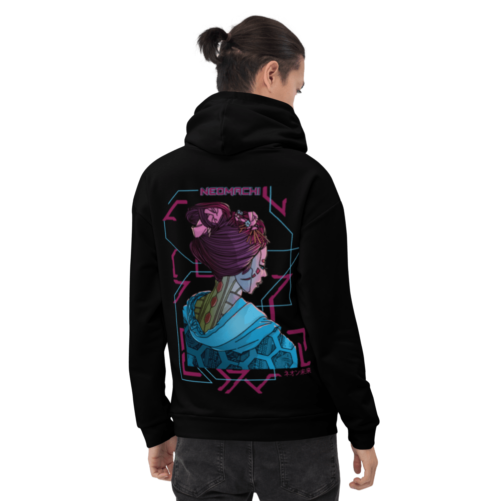ROBO - MAIKO: HOODIE - NEOMACHI - Cyberpunk - Techwear - Gaming