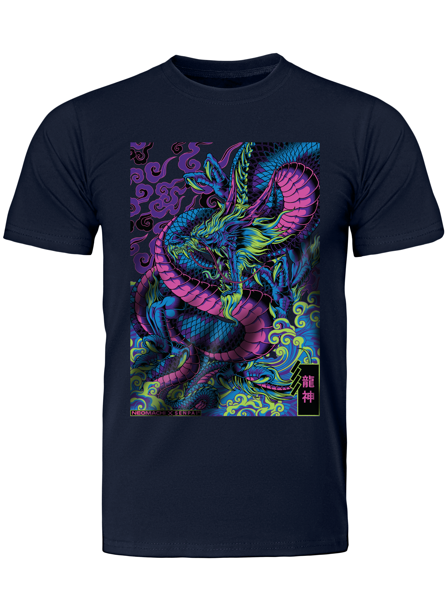 RYUJIN: T - SHIRT - NEOMACHI - Cyberpunk - Techwear - Gaming